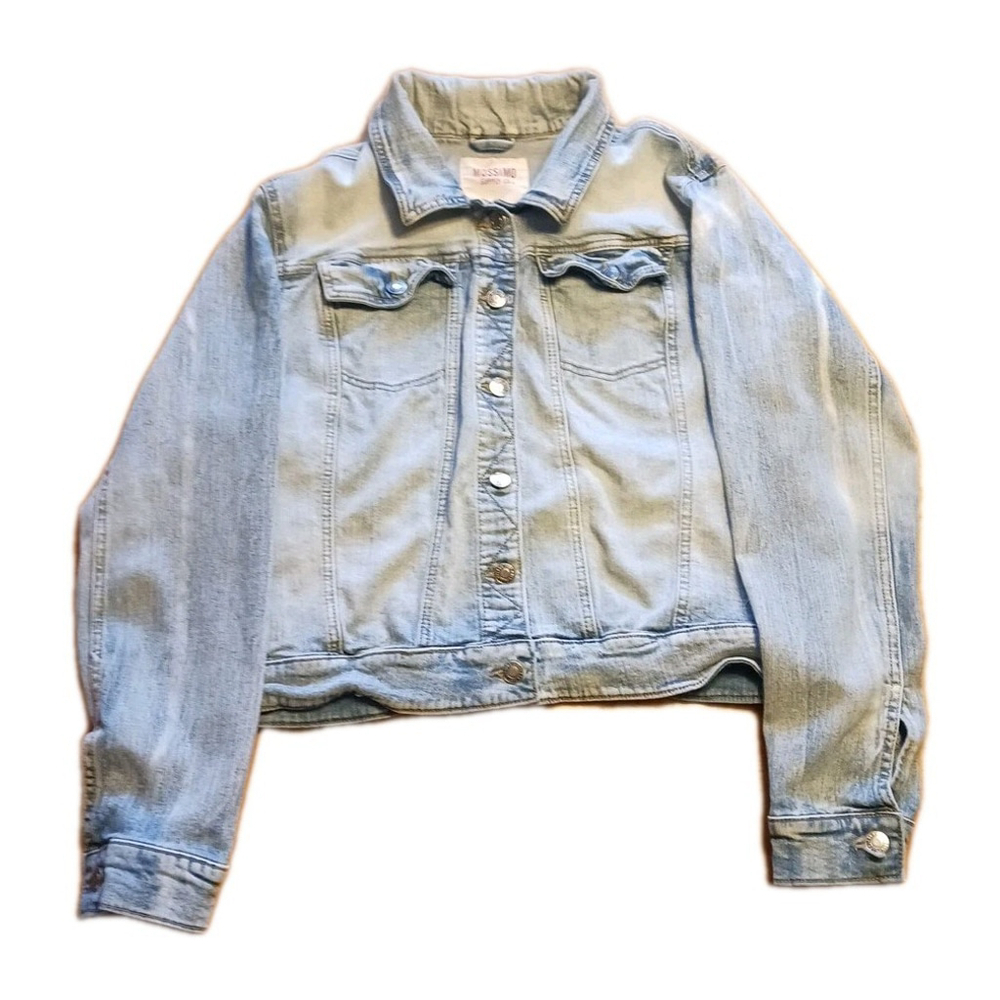 Mossimo Women's XXL Light Blue Denim Jean Jacket Vintage Y2K